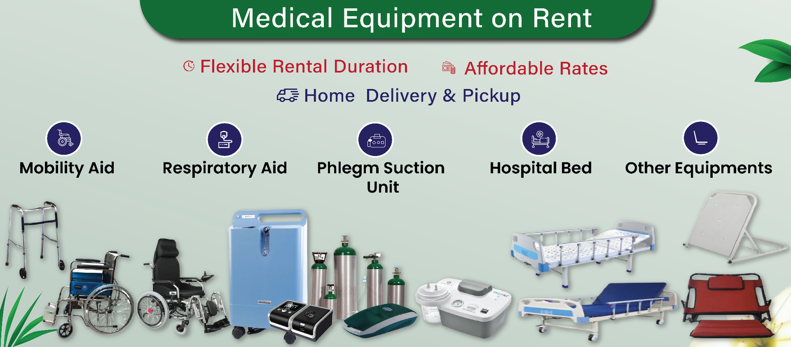 Medical Equipment on Rent in Noida Extension